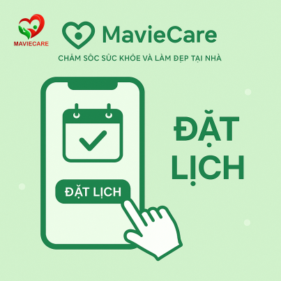 Đặt lịch trên app Mavie Care
